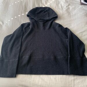 Lululemon cropped knit hoodie